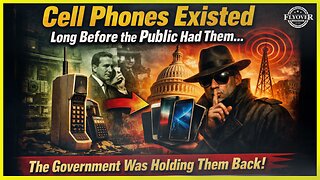 Cell Phones Existed Long Before the Public had Them... The Government was Holding Them Back! - Stuar