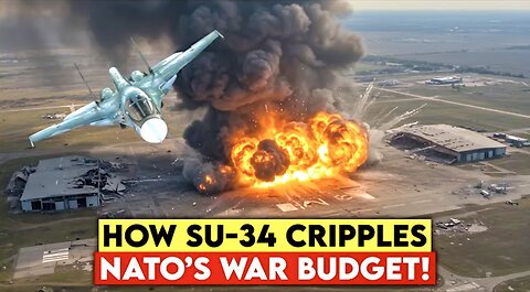 Ukraine’s Secret Bunkers Exposed: Su-34’s Wrath Caught on Video!