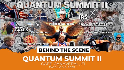 QUANTUM SUMMIT || ELISA BEHIND THE SCENE DOCUMENTARY MARCH 7 THE DAY BEFORE. (PART ||| IN THE WORKS)