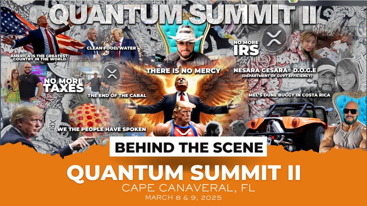 QUANTUM SUMMIT || ELISA BEHIND THE SCENE DOCUMENTARY MARCH 7 THE DAY BEFORE. (PART ||| IN THE WORKS)