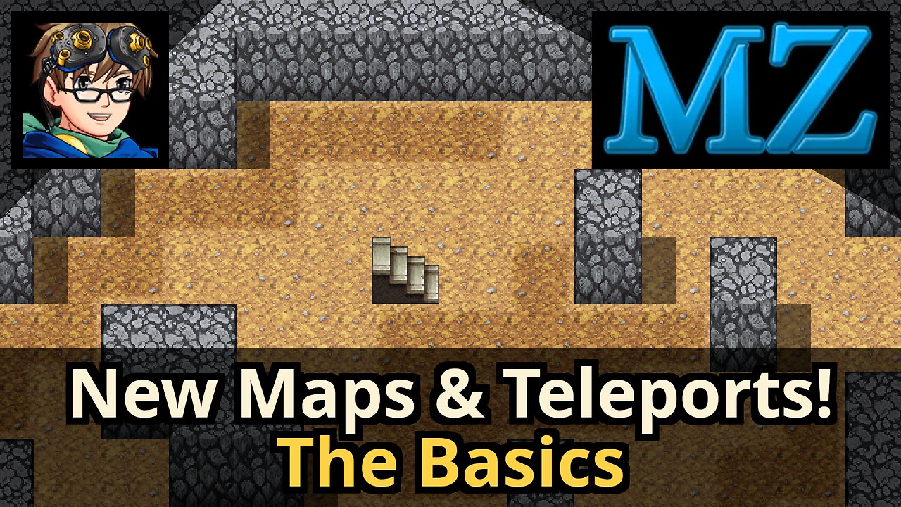 How to Create and Link Maps! RPG Maker MZ - MZ 101 Lesson 2