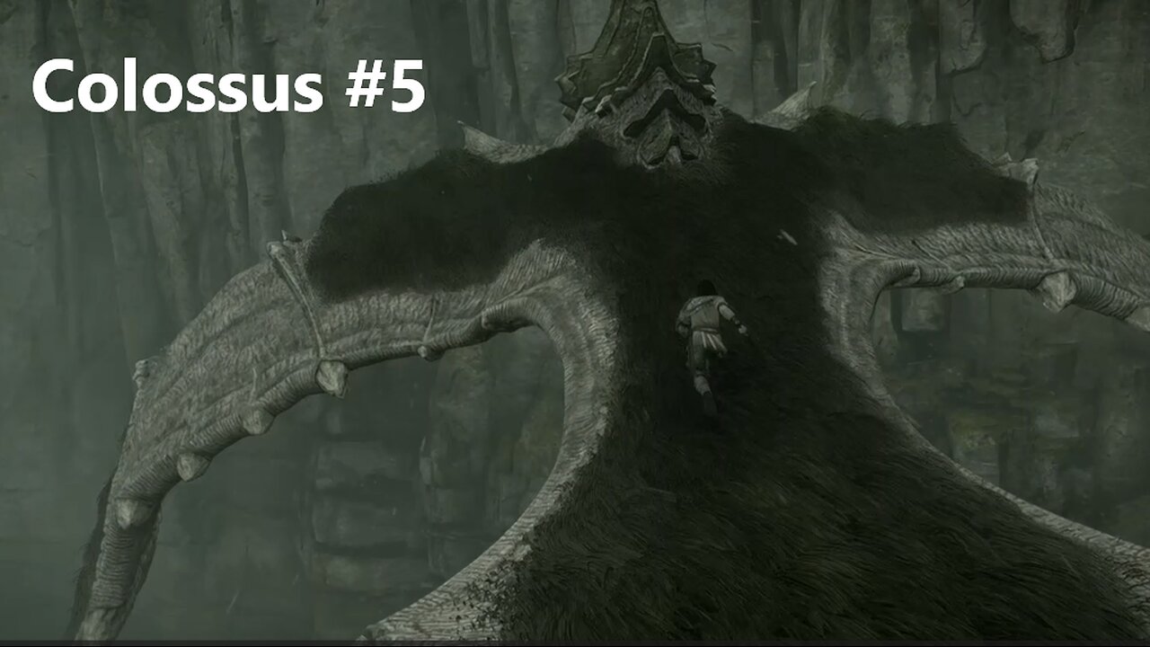 Shadow of the Colossus - Defeating the 5th Colossus