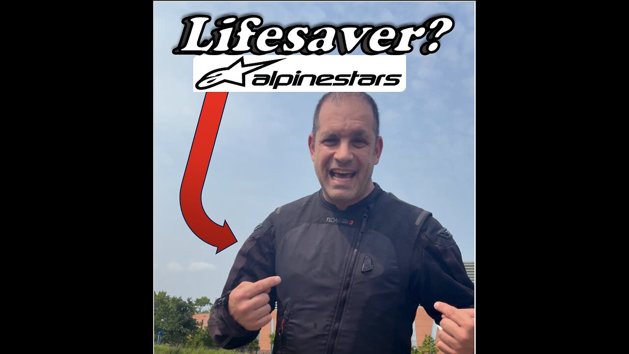 This Motorcycle Gear Might Literally Save Your Life! 😳 | Tech-Air 3 Review #Quickie
