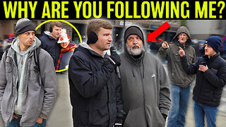 STALKED While Street Preaching at Christmas Parade!