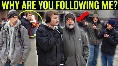 STALKED While Street Preaching at Christmas Parade!