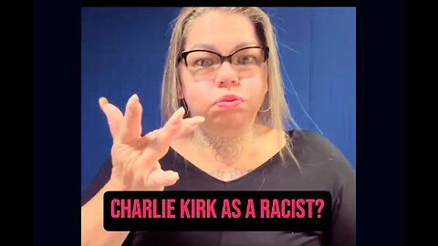 Charlie Kirk As A Racist?! 😱 #ASL #deaf #signlanguage