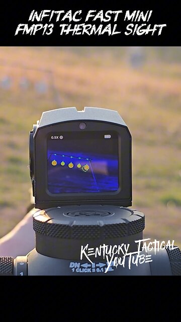 Shooting with the Infitac Fast Mini FMP13 Thermal Pistol Sight