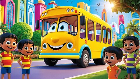 Wheels on the bus|kids nursery rhymes|Bus poem|#wheelsonthebus|#kidssongs|#bus|#humptydumptysong