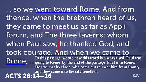Study on the Elements and Events (surrounding the timing) of the Parousia (the Coming of Christ)