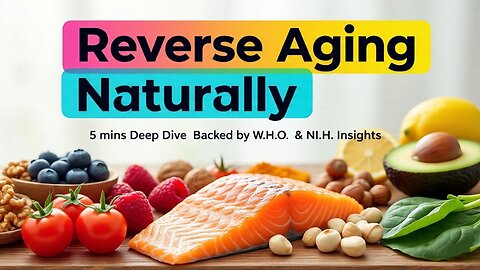 Reverse Aging Naturally | Backed by WHO & NIH | 5-Min Powerful Guide