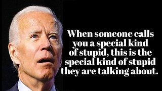 When someone calls you a special kind of stupid, this is the special kind of stupid they are talking about.