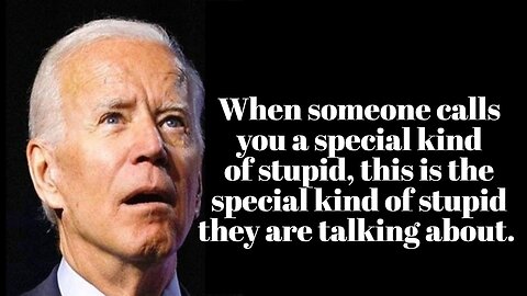 When someone calls you a special kind of stupid, this is the special kind of stupid they are talking about.