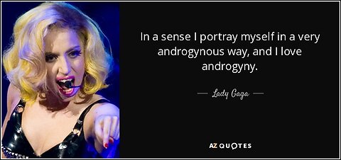 These Are Ancient Rituals, Dating back to figures like Ishtar; the Androgynous goddess