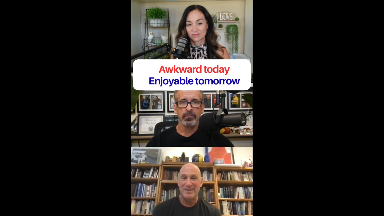 The first workout feels awkward. Do it anyway