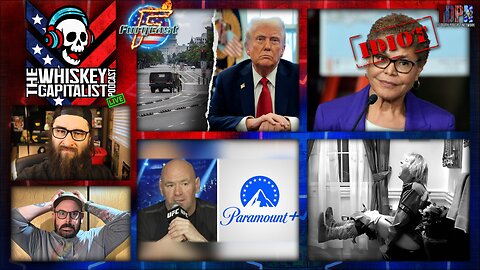 Trump Federalizes DC Police/UFC+Paramount $7.7 Billion Deal/Woman's Diarrhea Grounds Plane | 8.13.25