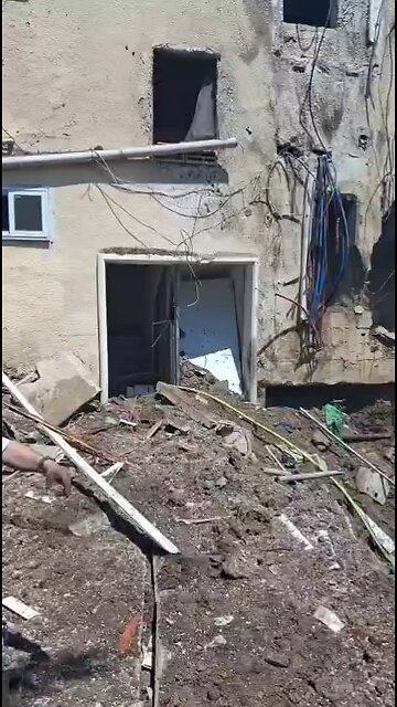 Iranian Drone Strike Hits Beit She’an — Aftermath of Destruction on the Ground Pt.2