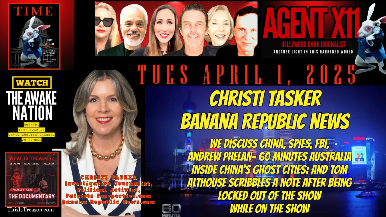 AGENT X11: EP 174: CHRISTI TASKER: BANANA REPUBLIC NEWS
