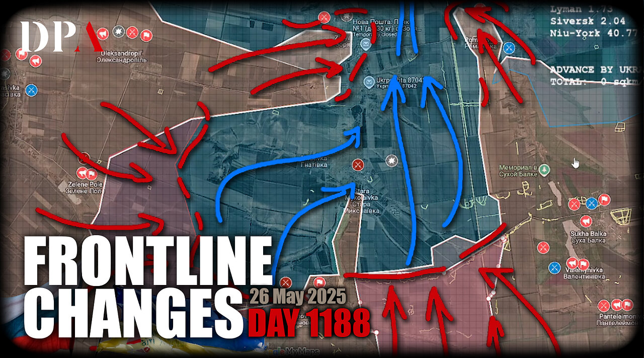 [ Ukraine Frontline Changes ] ENTIRE FRONTLINE COLLAPSED!!! Verkhnokamyanske fallen!!