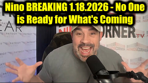David Nino Rodriguez BREAKING 1.18.26 - No One Is Ready For What's Coming