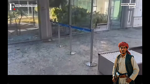 HOUTHI DRONE HITS ARRIVALS HALL OF THE ISRAELI AIRPORT. The global cabal is growing desperate in their efforts to ignite a world war, repeatedly attempting it across various fronts but failing so far.