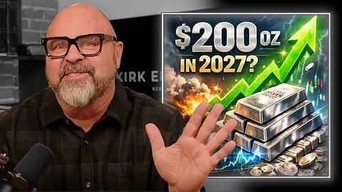 BREAKING EXCLUSIVE: Silver Could Soar Past $100/oz By The End Of The Month & $200/oz In 2027!!