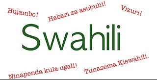 Swahili Class On Sunday