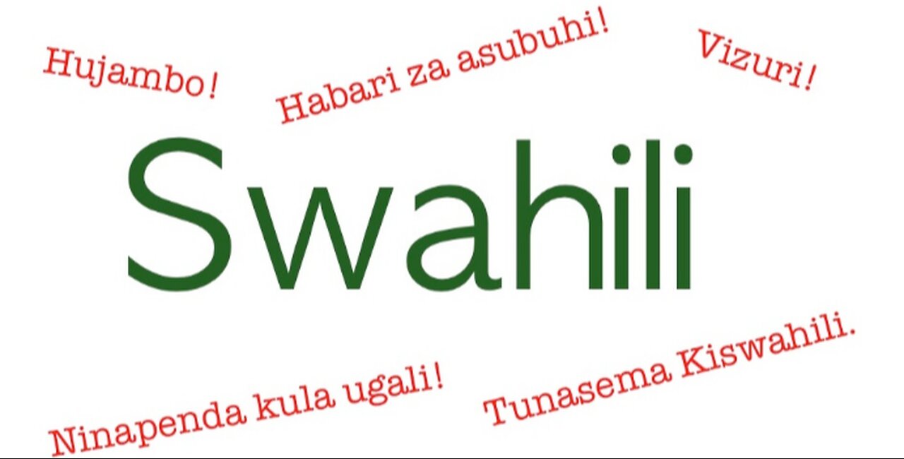 Swahili Class On Sunday