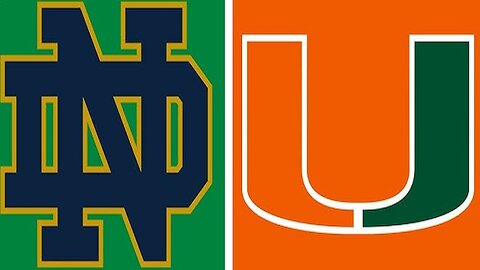 Notre Dame VS Miami FL 2025