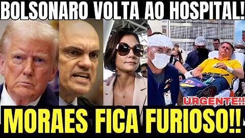 URGENTE - BOLSONARO VOLTA AO HOSPITAL!! EDUARDO ENTREGA PLANO DE M0RAES!! ALERTA MÁXIMA!!