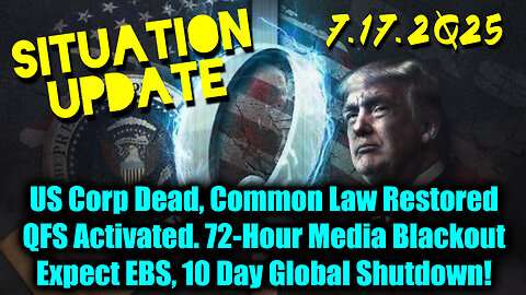 SIU. EBS Imminent. 7-17-25-AT-10AM-CST-10A-EST #TRUTH
