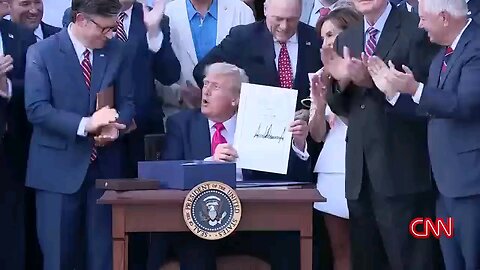 Trump signs megabill into law during July 4th ceremony