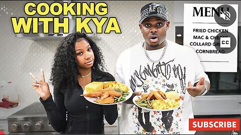 COOKING WIT KYA cooks soul food for Noluvmar