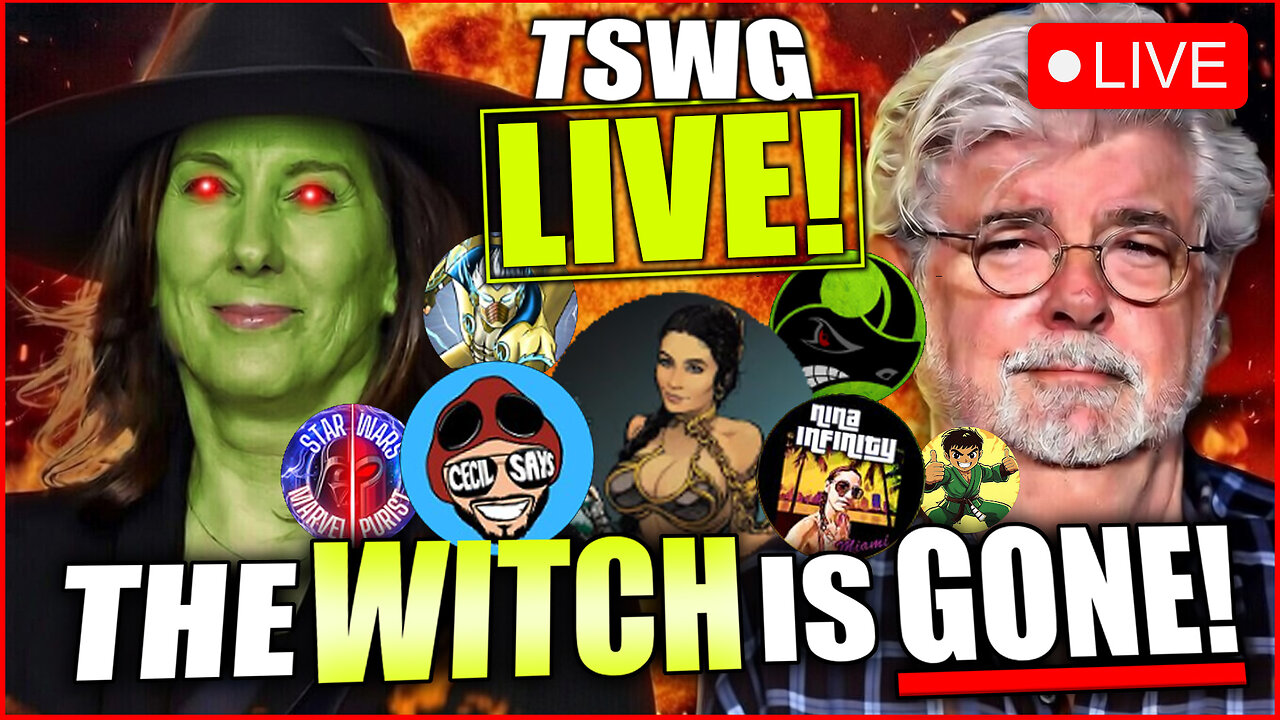 TSWG LIVE: The Witch Is GONE! Kathleen Kennedy FINALLY Leaving Lucasfilm