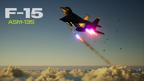 F-15-A Celestial Eagle o Caça que Derrubou um Satélite em Orbita