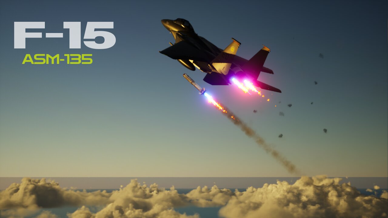 F-15-A Celestial Eagle o Caça que Derrubou um Satélite em Orbita