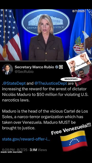 Wanted: Gang Leader Nicolas Maduro