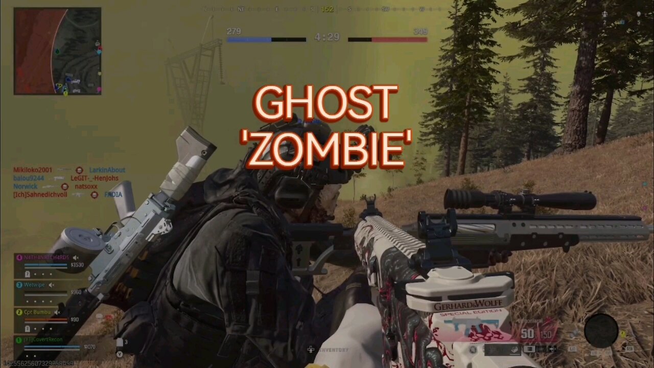 Warzone In-Field: Ghost 'Zombie'