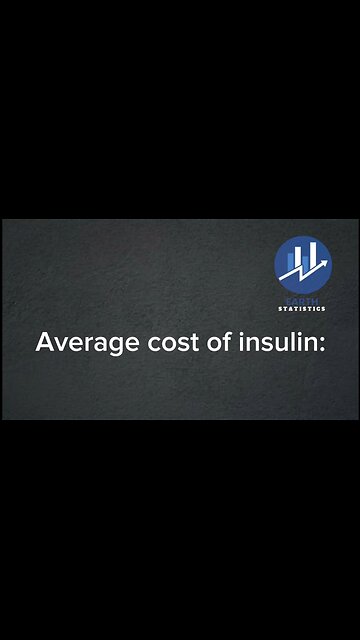 Average cost of insulin...