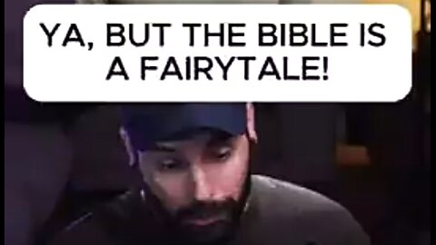 THE BIBLE ISN'T A FAIRYTALE OR THEY WOULDN'T FEAR IT SO MUCH IF IT'S JUST A BOOK. 👊