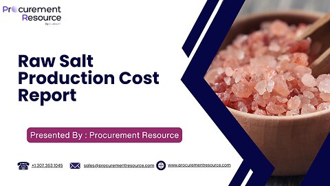 Raw Salt Production Cost Analysis Report