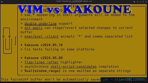 Kakoune Tutorial: Master Multi-Selection Editing in 10 Minutes