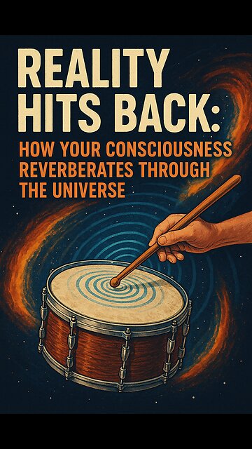 Reality Hits Back: How Your Consciousness Reverberates Through the Universe