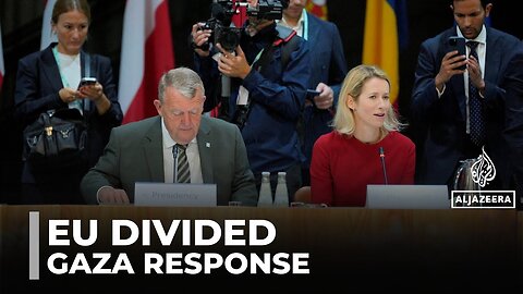 EU foreign ministers seek united position: Bloc divided on response to Israel's war on Gaza