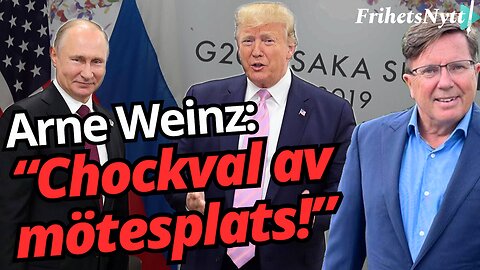 Trump och Putin möts för första gången på flera år - Arne Weinz