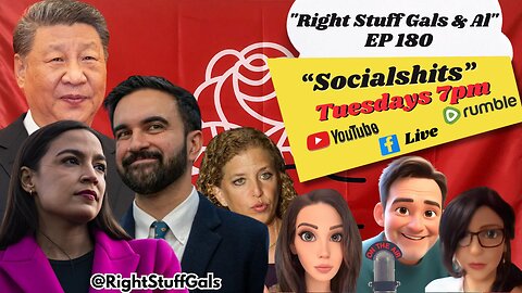 "Socialshits" Right Stuff Gals & Als Ep 180
