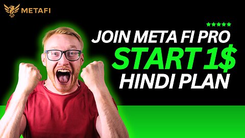 Join Meta Fi Pro | Start with 1$ | #Hindi plan
