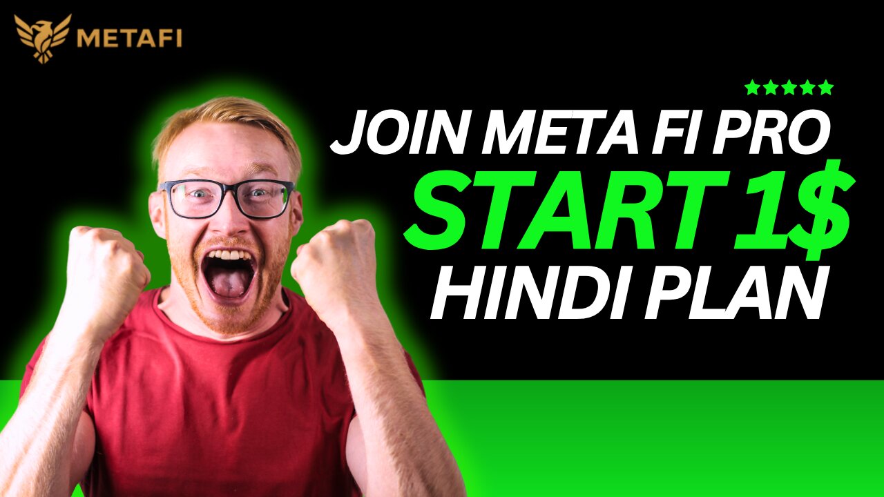 Join Meta Fi Pro | Start with 1$ | #Hindi plan