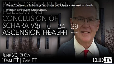6-20-25 Post-Trial Press Conference by Scott and Cindy Schara