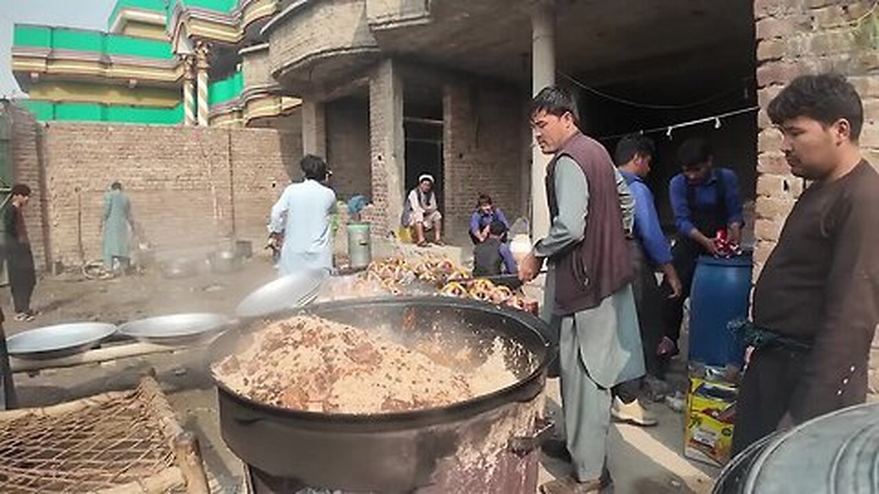 Stunning marriage ceremony in Kabul Afghanistan _ Afghan Village Food
