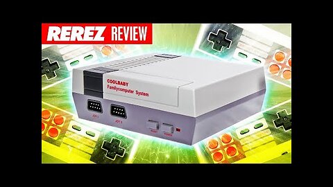 NES Classic Knock Off Console // Cool Baby 600 in 1 - Rerez